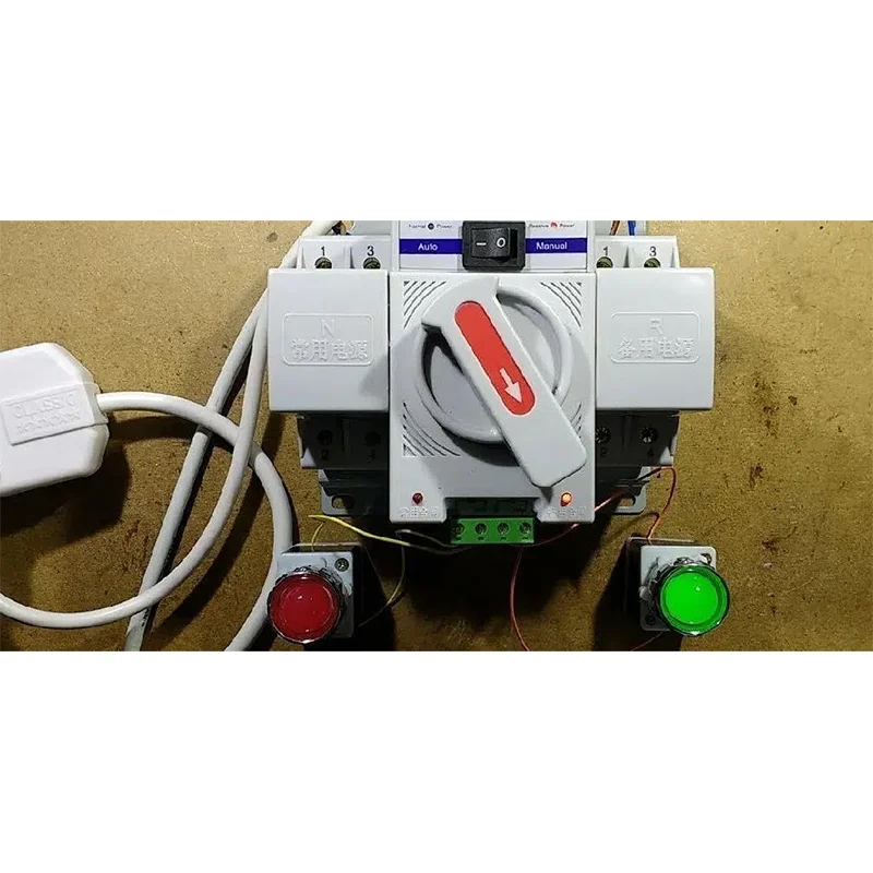 100 Amp Motorized Ats Solar Automatic Changeover Switch