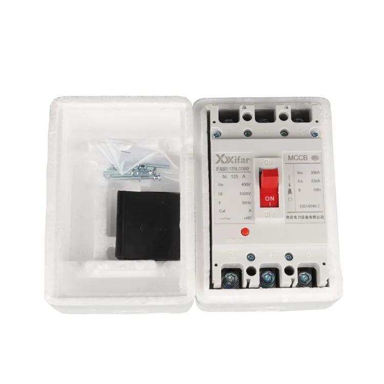 3p 100a Mccb Moulded Case Circuit Breaker 400v