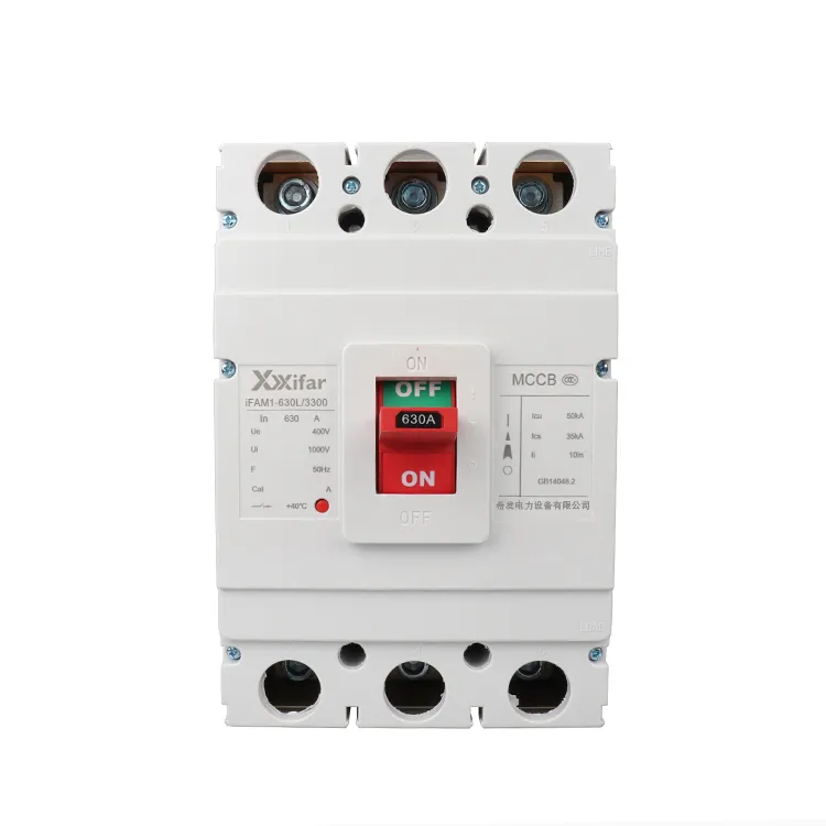 630a Tpn 4p Mccb with Rcd Protection
