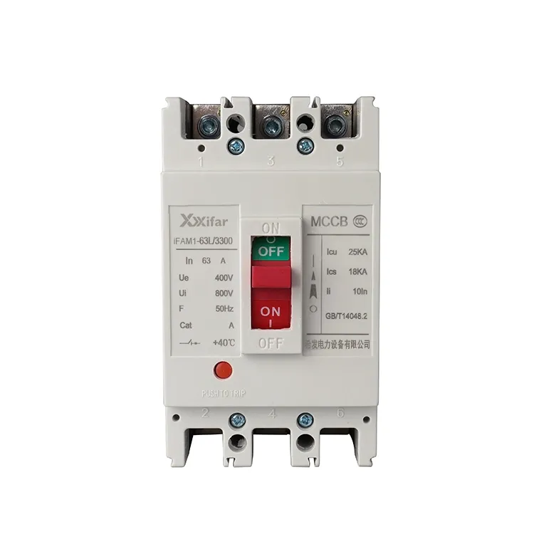 63a 4p Tpn Mccb with Auxiliary Contacts