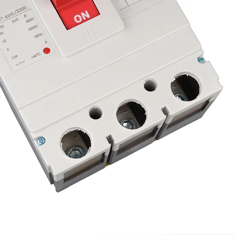 800 Amp 4pole Electric Mccb Molded Case Circuit Breake